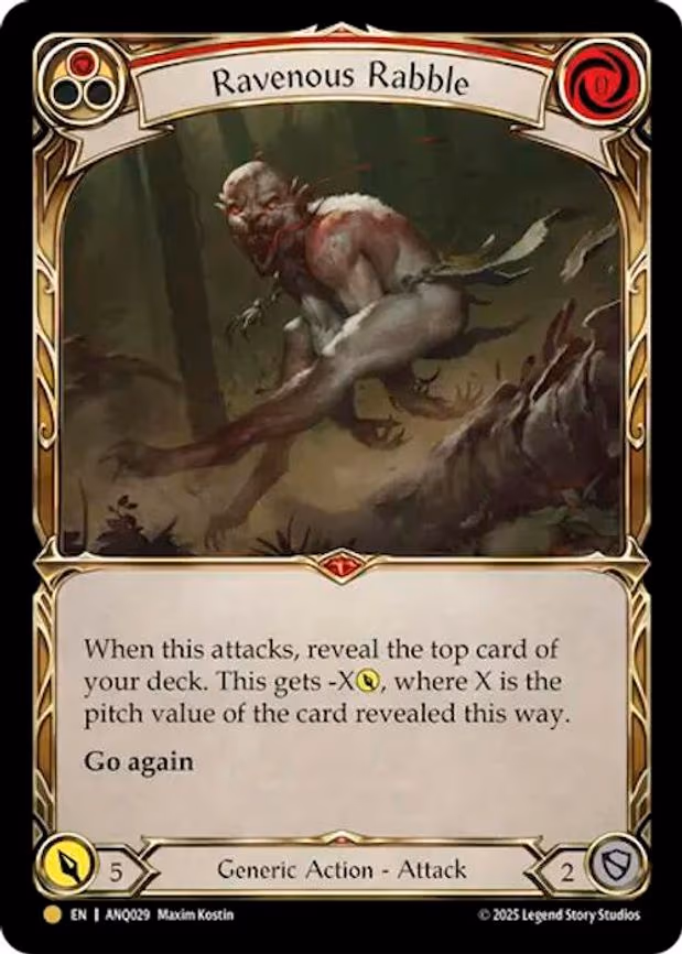 Ravenous Rabble (Red)