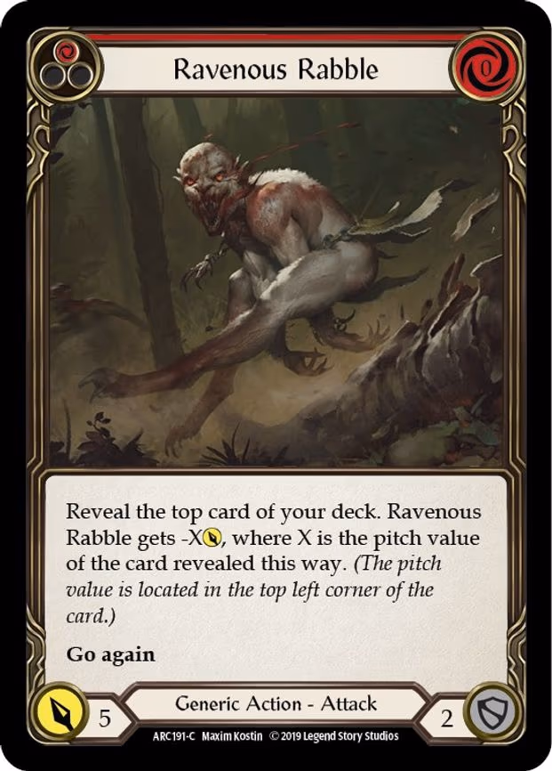 Ravenous Rabble (Red)