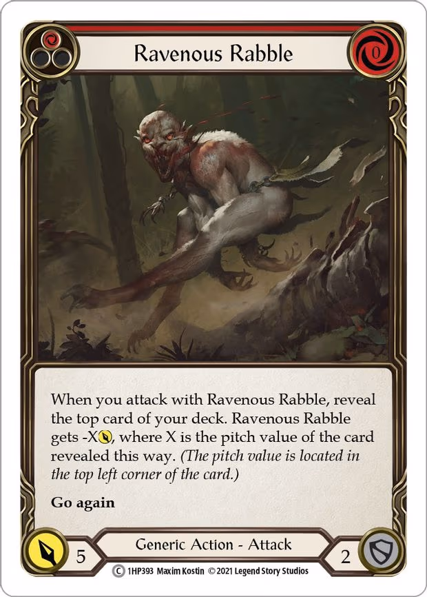 Ravenous Rabble (Red)