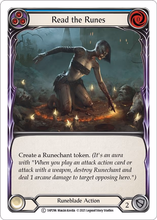 Read the Runes (Blue) - Common (1HP296)