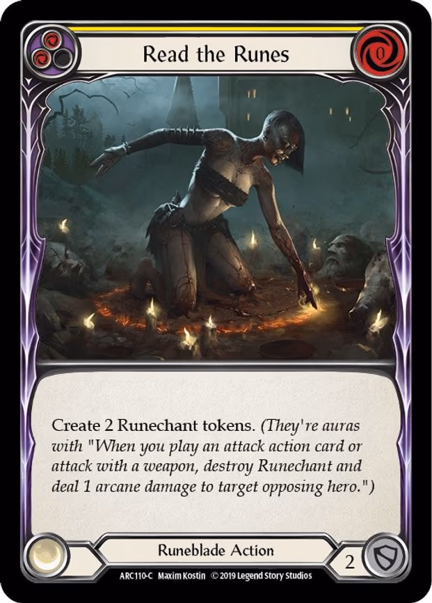 Read the Runes (Yellow) - Common (ARC110)