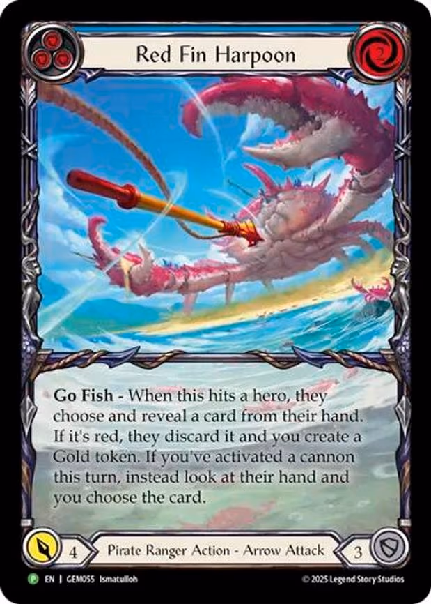 Red Fin Harpoon - Promo (GEM055)