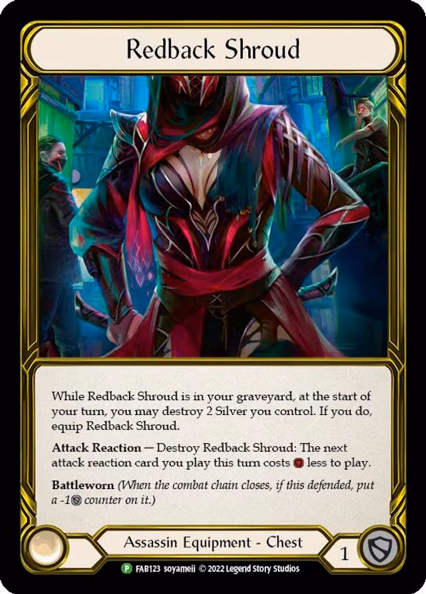 Redback Shroud (Golden) - Promo (FAB123)