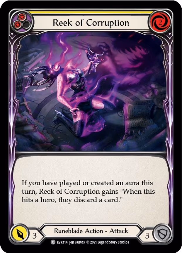 Reek of Corruption (Yellow) - Common (EVR114)