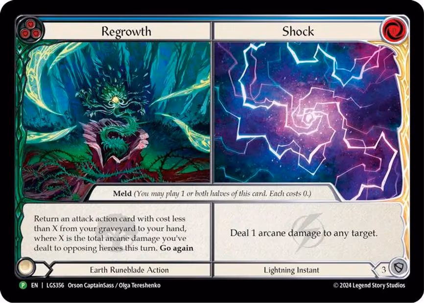 Regrowth // Shock - Promo (LGS356)