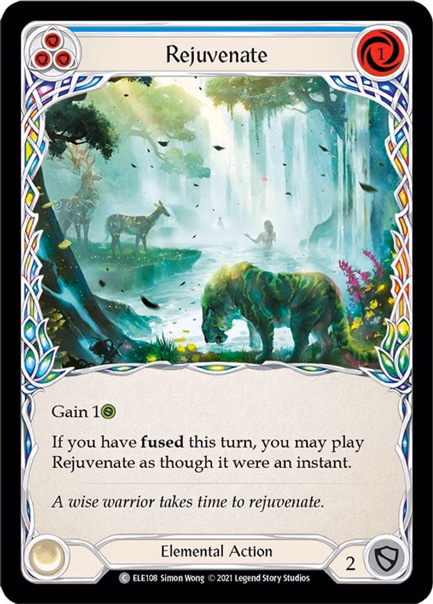 Rejuvenate (Blue) - Common (ELE108)