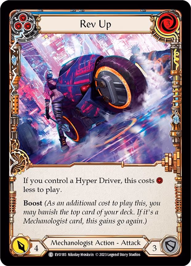 Rev Up (Blue) - Common (EVO185)