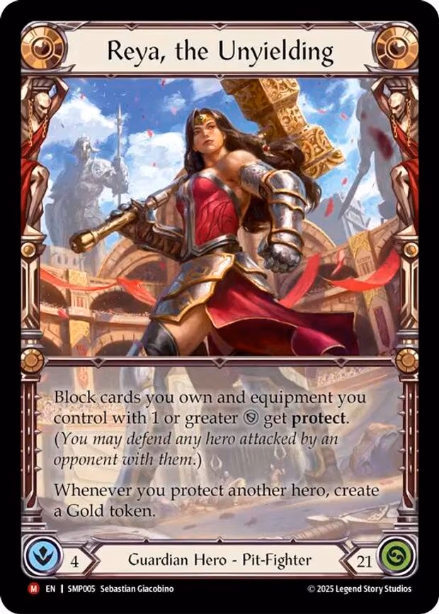 Reya, the Unyielding - Majestic (SMP005)
