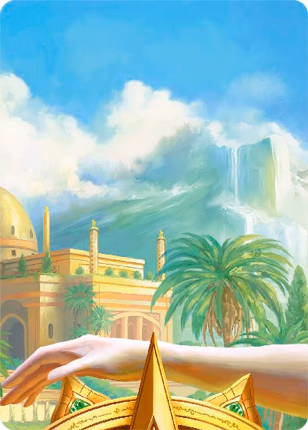 Riches of Tropal-Dhani Art Card (Top Center) - None