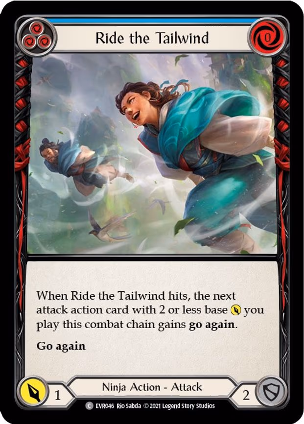 Ride the Tailwind (Blue) - Common (EVR046)