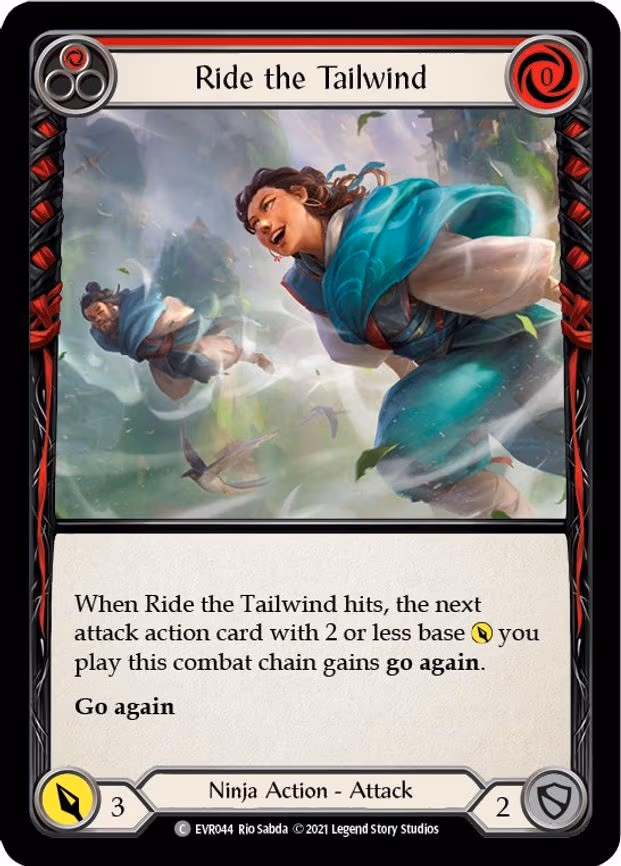 Ride the Tailwind (Red) - Common (EVR044)