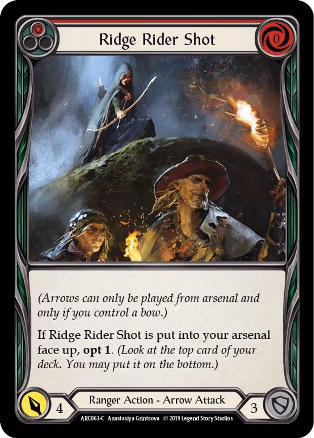 Ridge Rider Shot (Red) - Common (ARC063)