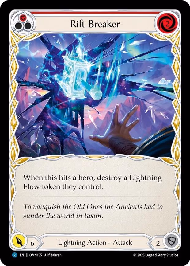 Rift Breaker (Red) - Rare (OMN155)