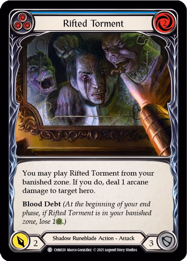 Rifted Torment (Blue)