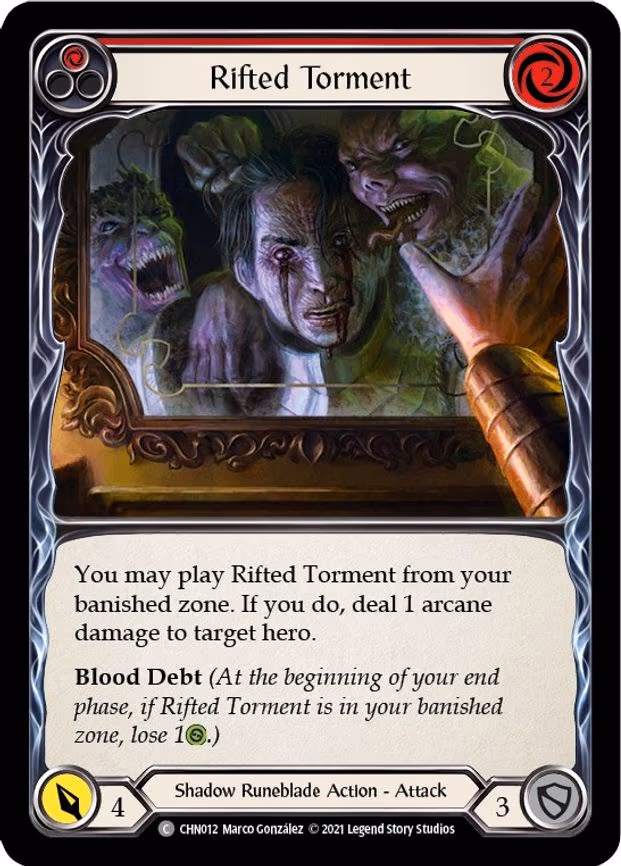 Rifted Torment (Red)