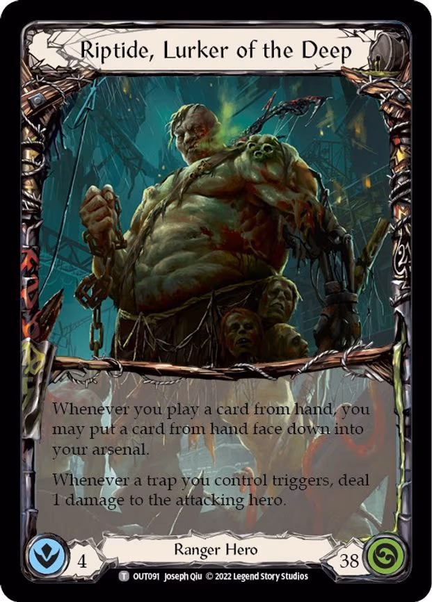 Riptide, Lurker of the Deep - Token (OUT091)