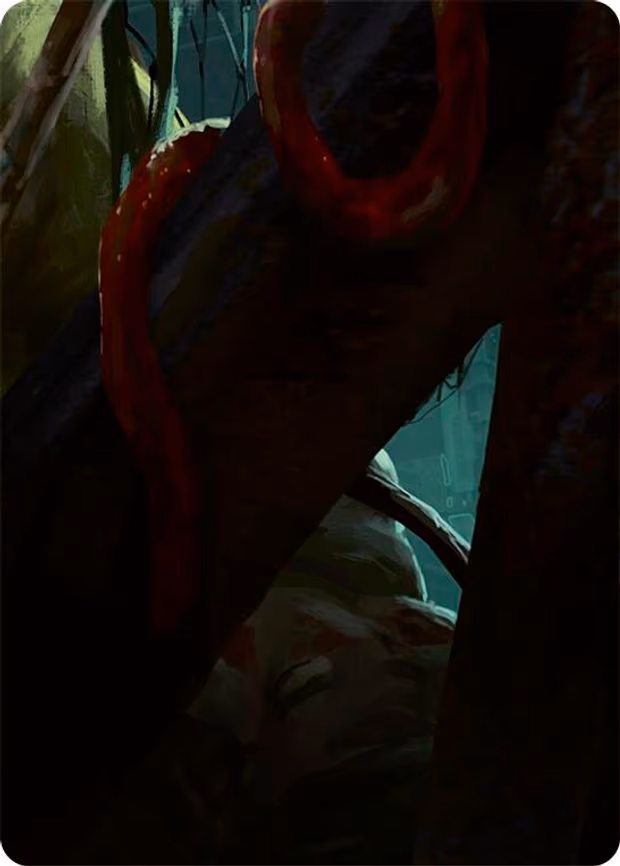 Riptide, Lurker of the Deep // Gravy Bones, Shipwrecked Looter Double Sided Art Card (Bottom Center) - None