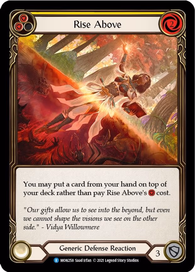 Rise Above (Yellow) - Rare (MON258)