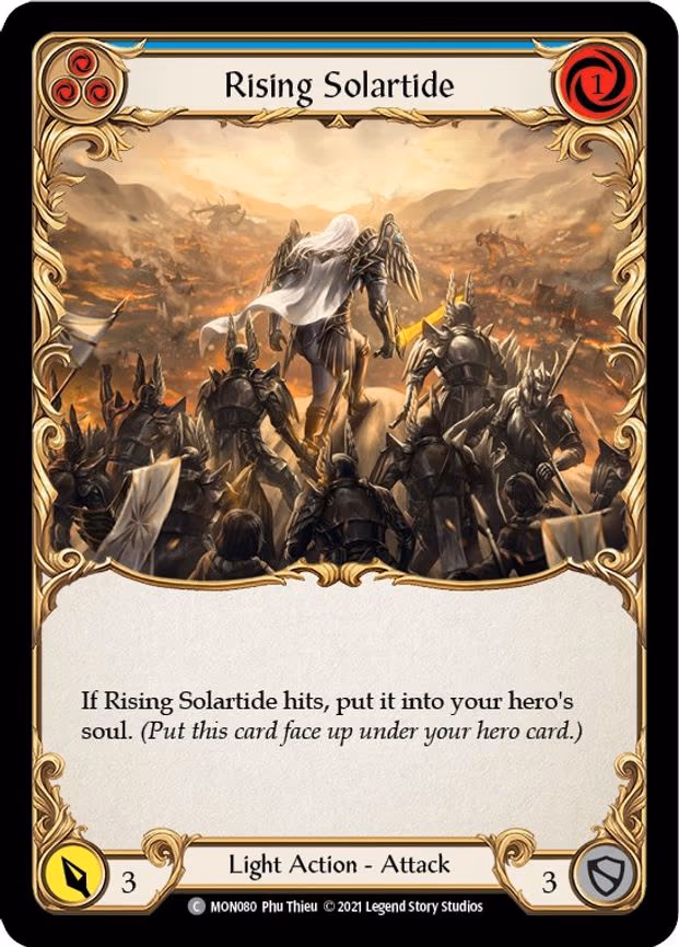 Rising Solartide (Blue) - Common (MON080)