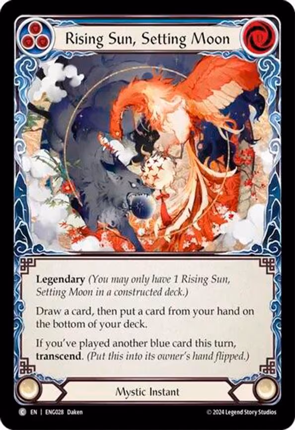 Rising Sun, Setting Moon
