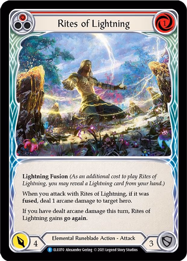 Rites of Lightning (Red)