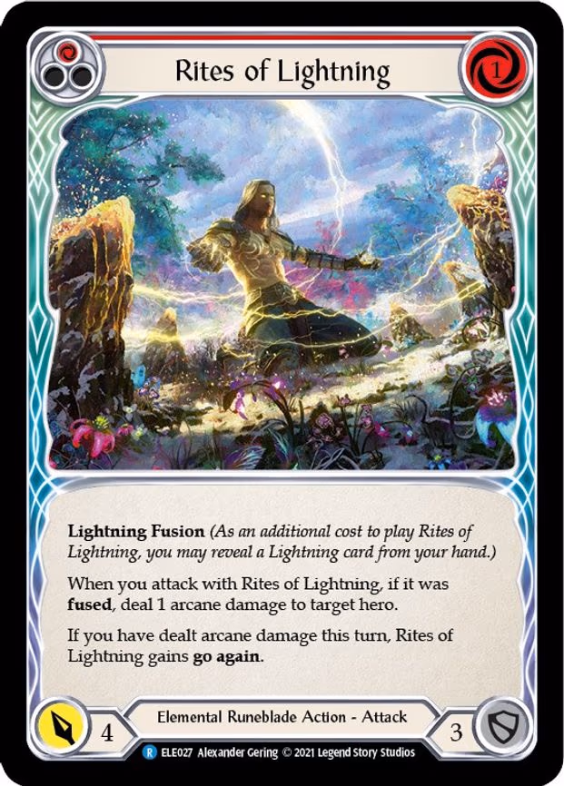 Rites of Lightning (Red)