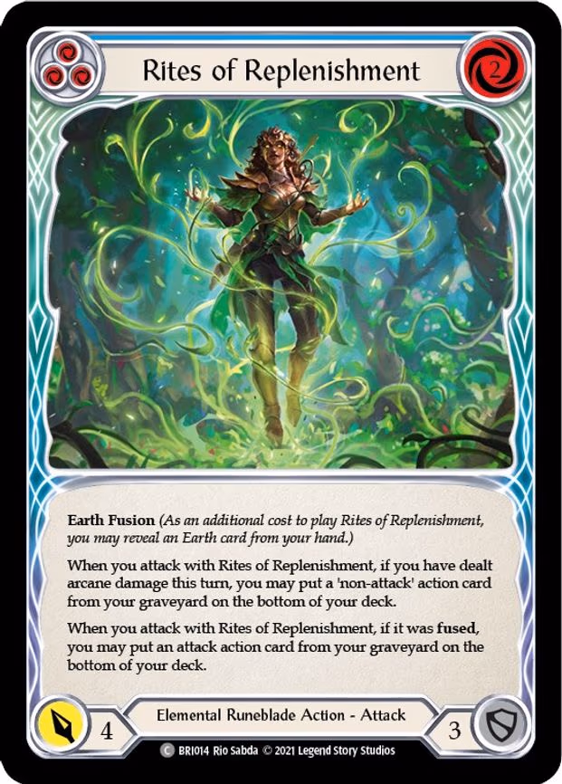 Rites of Replenishment (Blue)