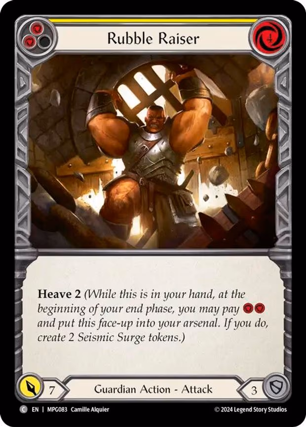 Rubble Raiser (Yellow) - Common (MPG083)