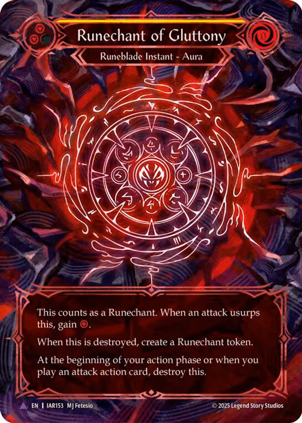 Runechant of Gluttony (Yellow)(Marvel)