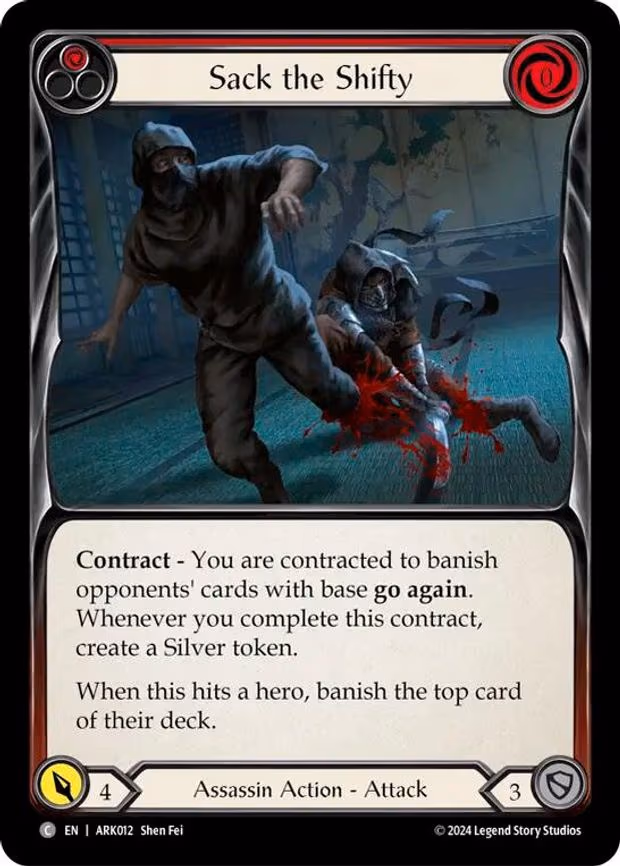 Sack the Shifty (Red)