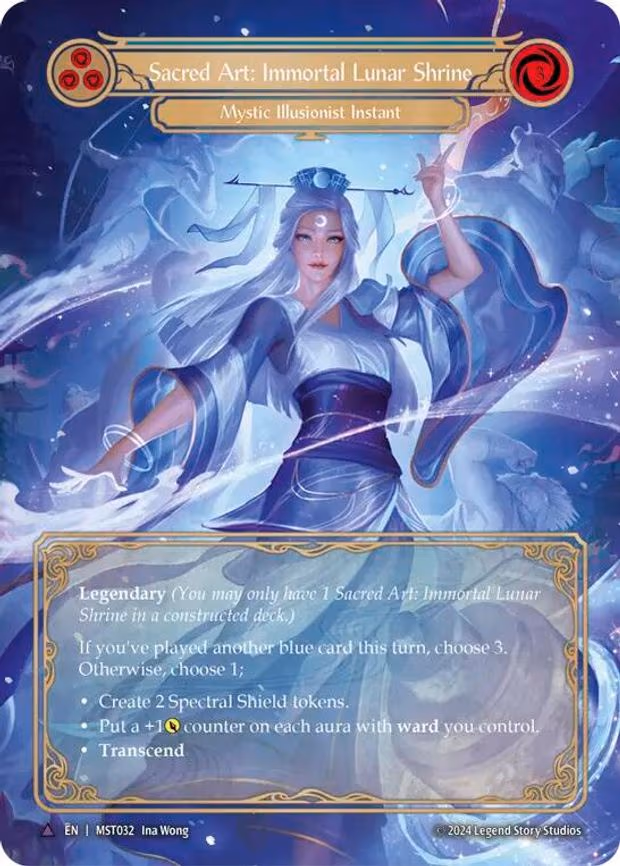 Sacred Art: Immortal Lunar Shrine // Inner Chi (Marvel) - Marvel (MST032)