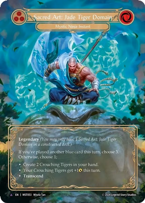 Sacred Art: Jade Tiger Domain (Marvel) - Marvel (MST053)