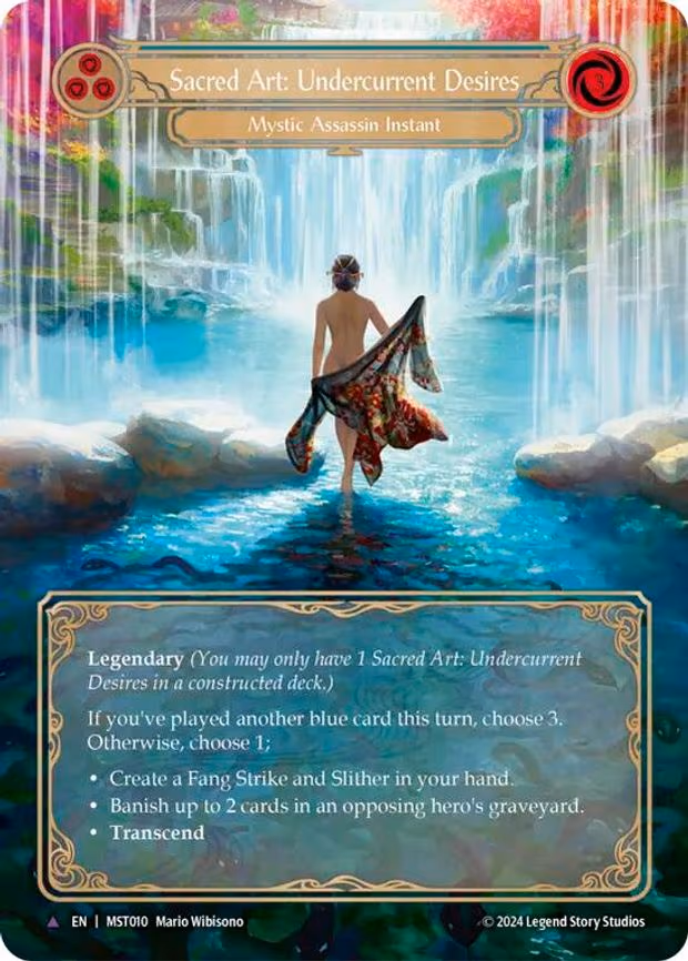 Sacred Art: Undercurrent Desires (Marvel) - Marvel (MST010)