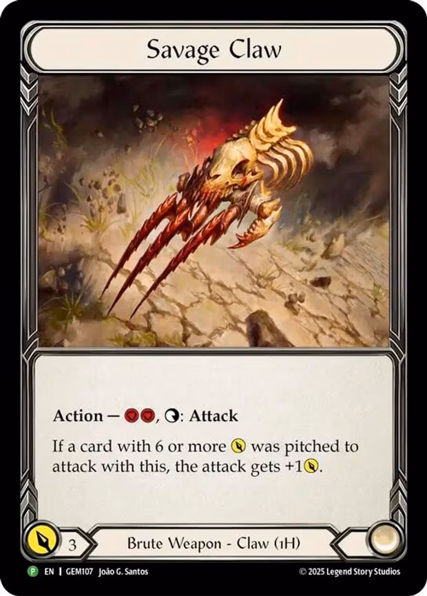 Savage Claw - Promo (GEM107)