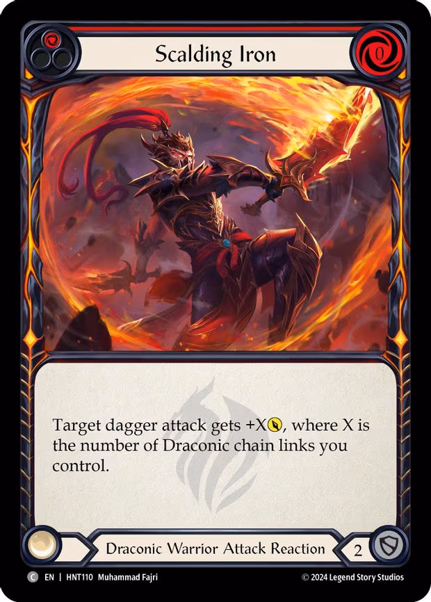 Scalding Iron (Red) - Common (HNT110)