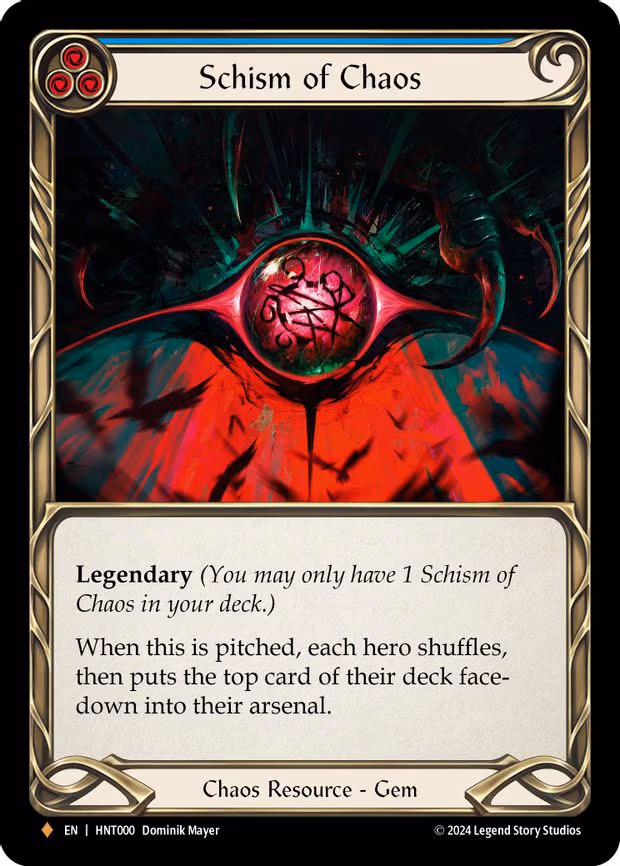 Schism of Chaos