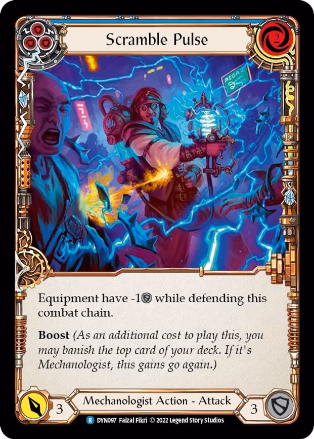 Scramble Pulse (Blue) - Rare (DYN097)