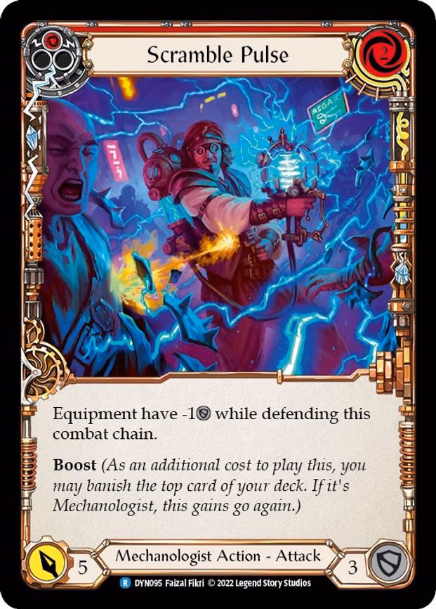 Scramble Pulse (Red) - Rare (DYN095)