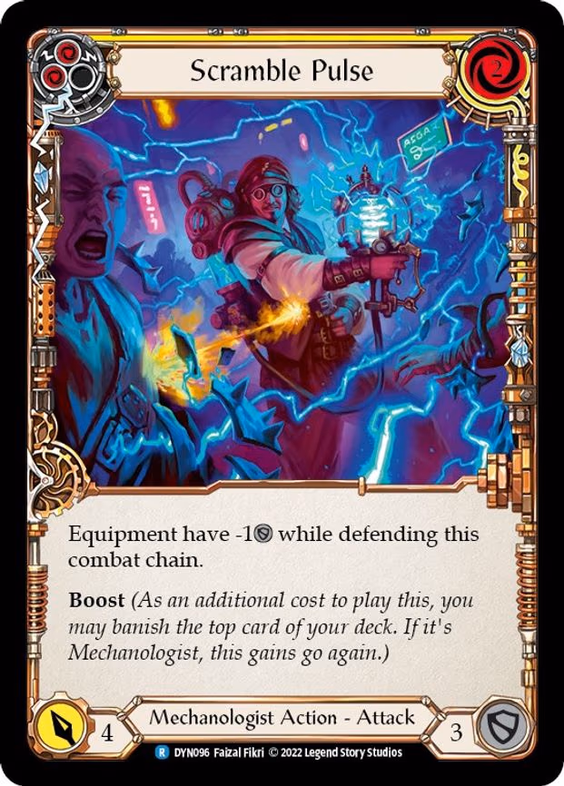 Scramble Pulse (Yellow) - Rare (DYN096)