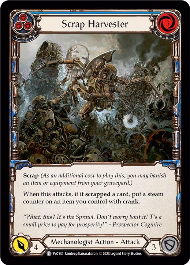 Scrap Harvester (Blue) - Common (EVO134)