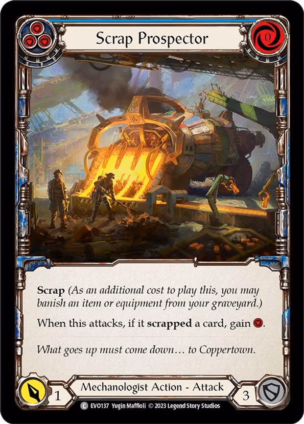 Scrap Prospector (Blue) - Common (EVO137)