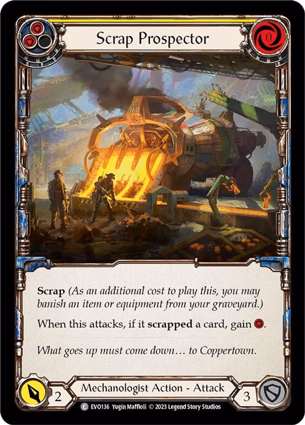 Scrap Prospector (Yellow) - Common (EVO136)