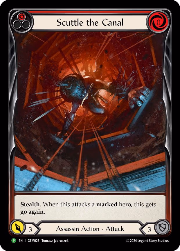 Scuttle the Canal (Red) - Promo (GEM025)