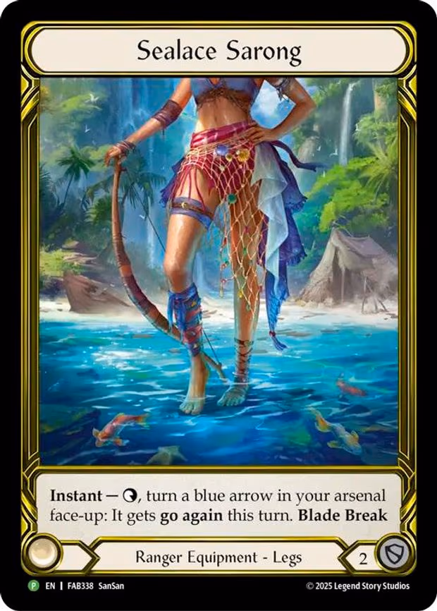 Sealace Sarong (Golden) - Promo (FAB338)