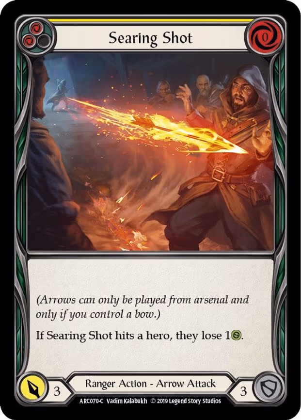 Searing Shot (Yellow) - Common (ARC070)