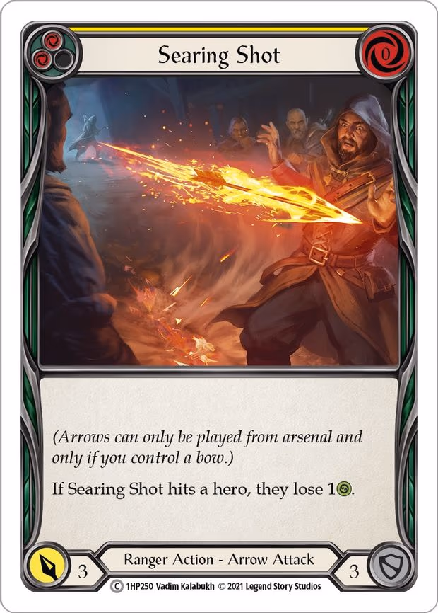 Searing Shot (Yellow) - Common (1HP250)