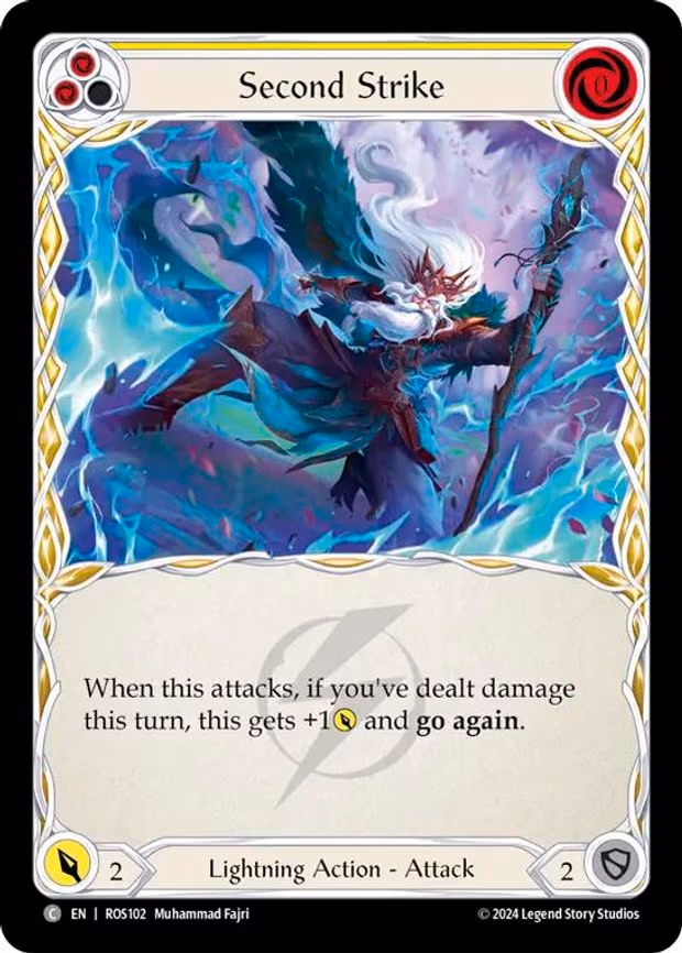 Second Strike (Yellow) - Common (ROS102)