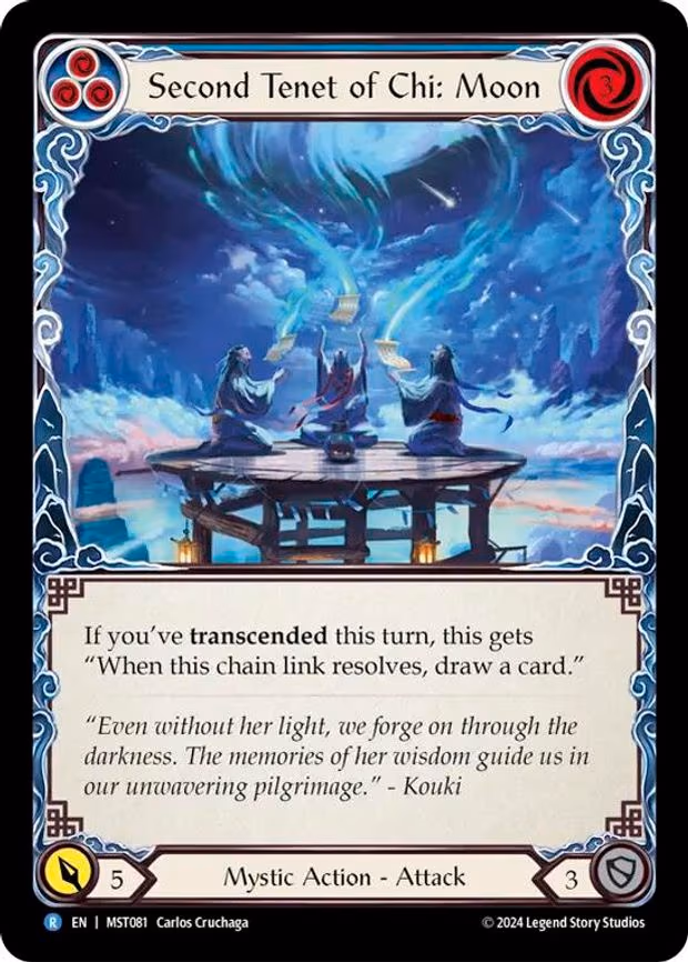 Second Tenet of Chi: Moon - Rare (MST081)