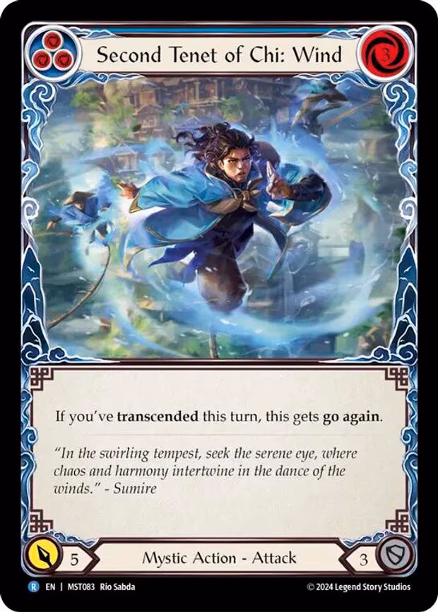 Second Tenet of Chi: Wind - Rare (MST083)