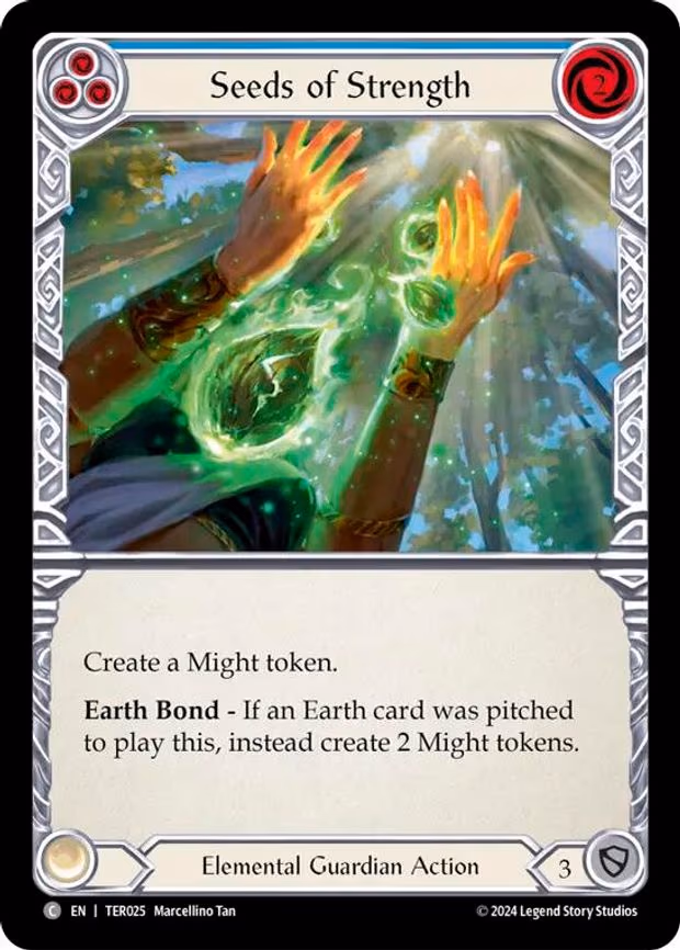 Seeds of Strength (Blue) - Common (TER025)